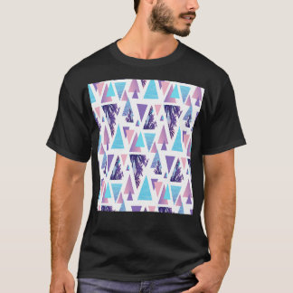 T-shirt Motif d'eau géométrique Tropical Palm Trees