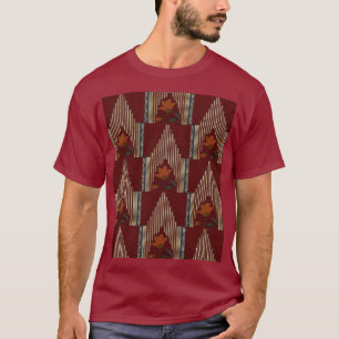 T-shirt Motif Décor Avec Fleur Et Flèche