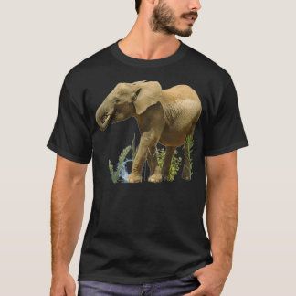 T-shirt Motif d'Elephants pour les fans africains
