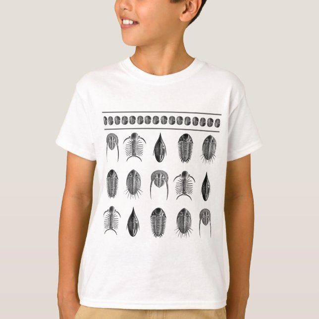 T-shirt Motif d'Ernst Haeckel Trilobite - grand (Devant)