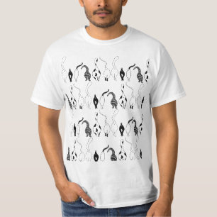 T-shirt Motif des boutons de chat