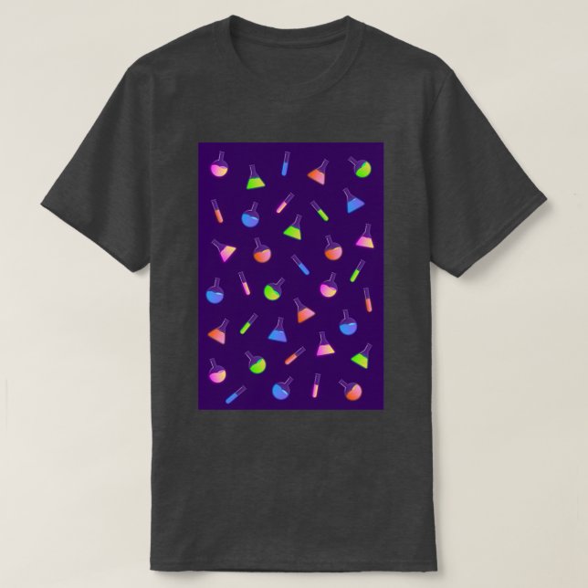 T-shirt Motif des flacons de potion (Design devant)