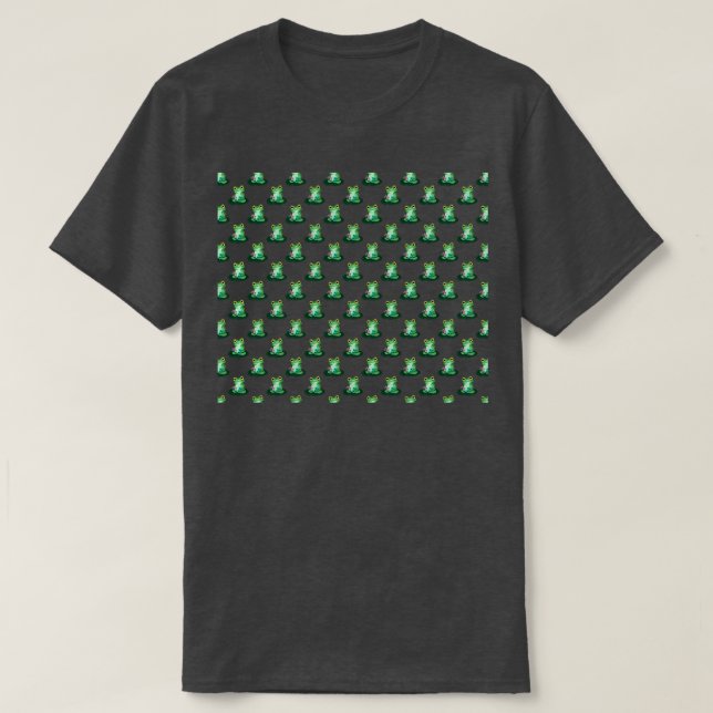 T-shirt Motif des isolateurs en verre de grenouille (Design devant)
