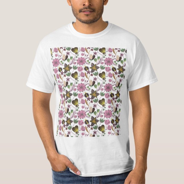 T-shirt Motif d'été (Devant)