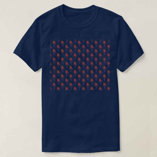 T-shirt Motif DJ Octopus (Design devant)