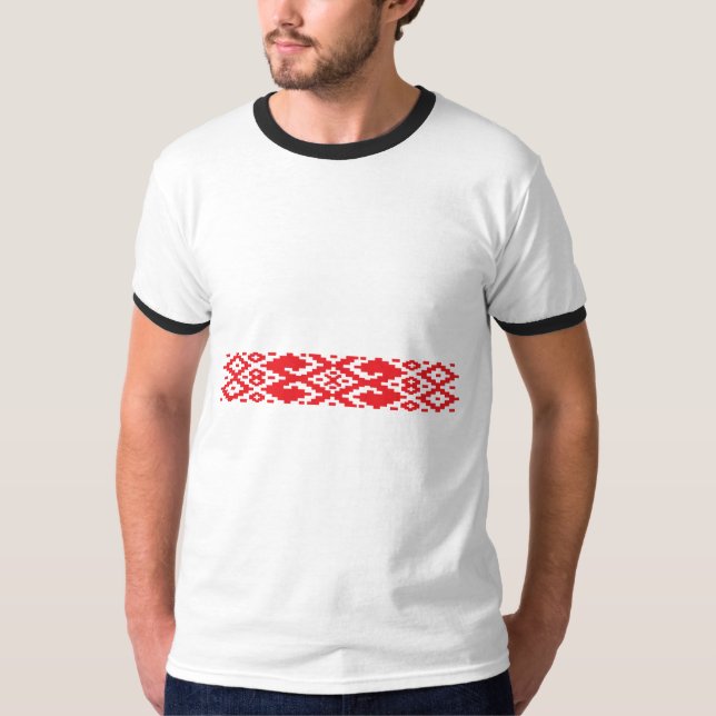 T-shirt Motif du Belarus, Belarus (Devant)