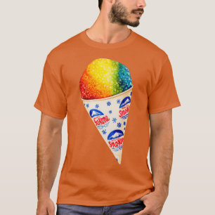 T-shirt Motif du cône de neige