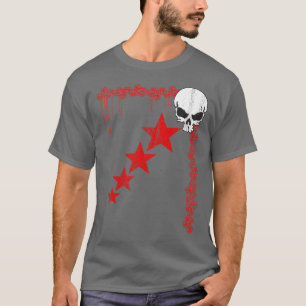T-shirt Motif en costume/étoile (rouge)