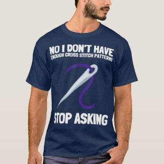 T-shirt Motif Et Tricot 1 De Point De Départ De Point De D