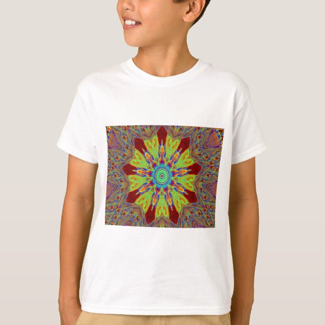 T-shirt Motif ethnique d'Asie africaine (Devant)