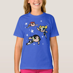 T-shirt Motif étoilé Powerpuff Girls