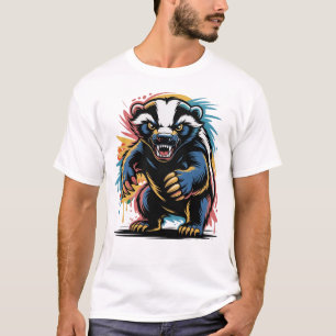 T-shirt Motif floral coloré – Illustration vectorielle pla