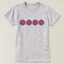Motif floral groovy rétro des années 60 Fleurs