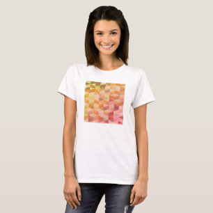T-shirt Motif géométrique Triangle souple