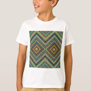 T-shirt Motif géométrique tribal Boho Ethnic Aztec