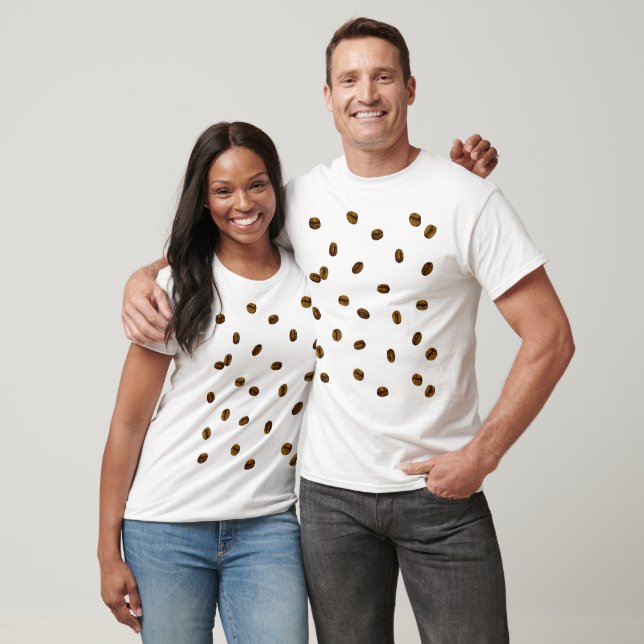 T-shirt Motif Grain de Café (Unisexe)