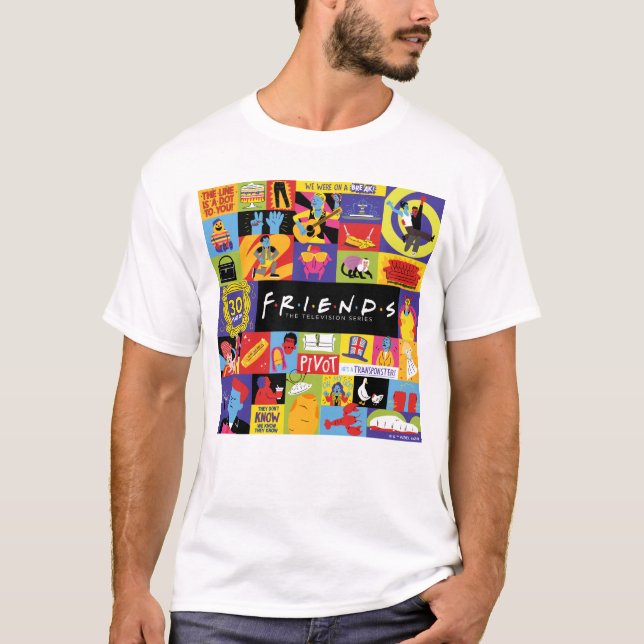 T-shirt Motif Iconic FRIENDS™ (Devant)