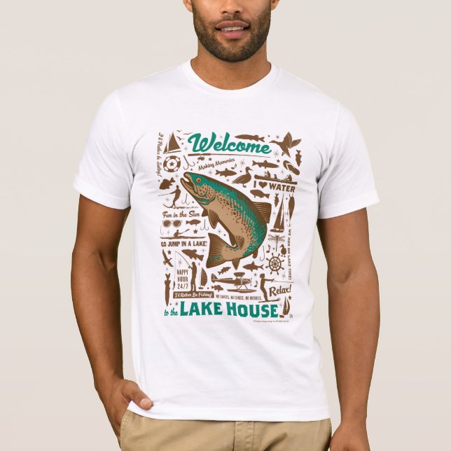 T-shirt Motif Lake House (Devant)