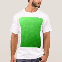Motif lumineux à maillage géométrique dégradé vert
