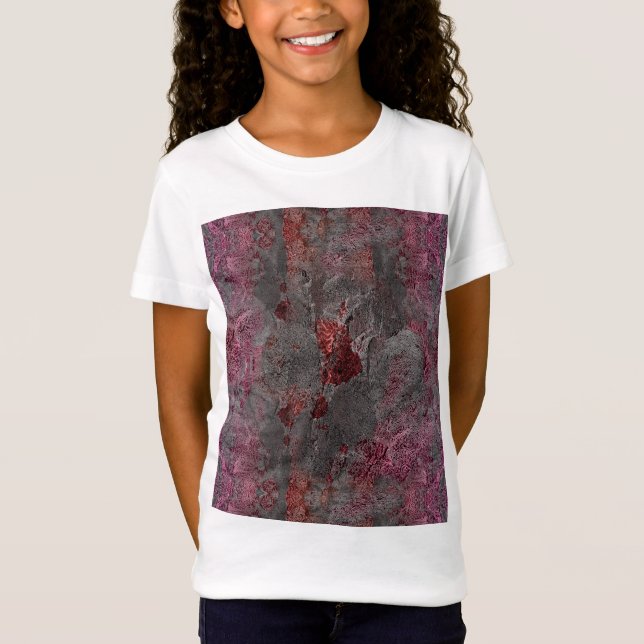 T-Shirt Motif marbre (Devant)