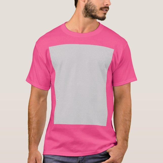 T-shirt Motif minimal à pois gris  (Devant)