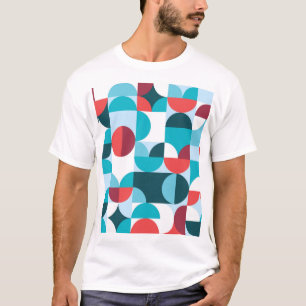 T-shirt Motif minimaliste des années 70 rétro