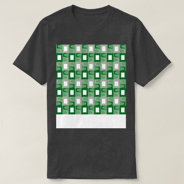 T-shirt Motif moderne du milieu du siècle (Design devant)