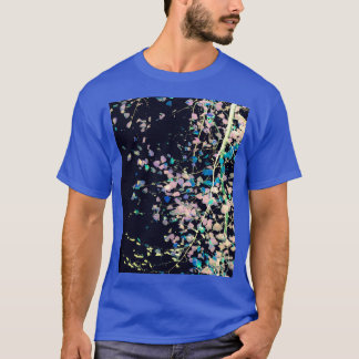T-shirt Motif naturel 4 Bleu de bouleau