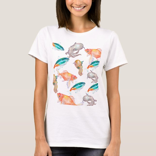 T-shirt Motif nautique (Devant)