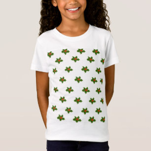 T-shirt Motif Noël Holly