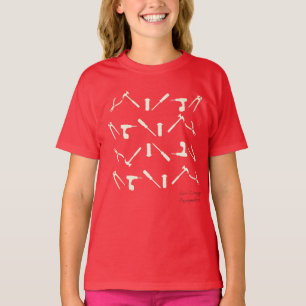 T-Shirt motif outils d'atelier de mécanique