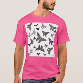 T-shirt Motif papillon Origami Kamikaze
