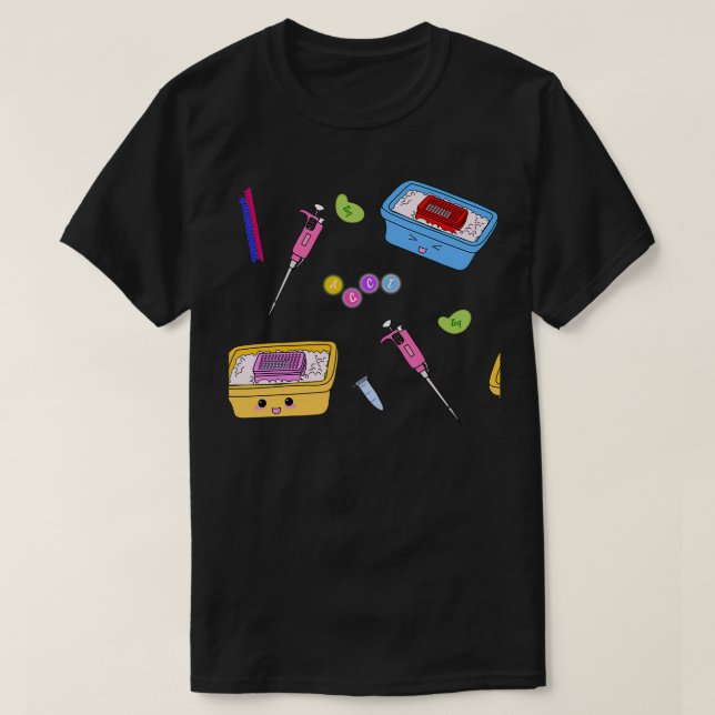 T-SHIRT MOTIF PCR (Design devant)