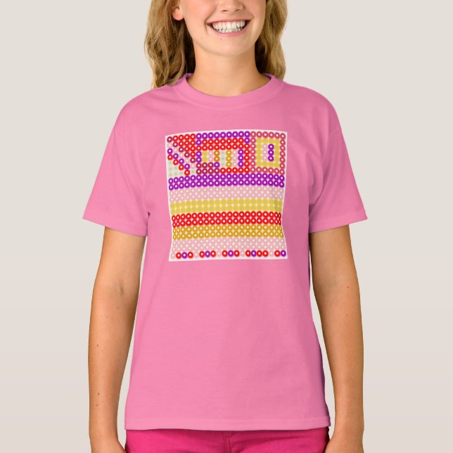 T-shirt Motif Princesse #128 - PrinterKids (Devant)