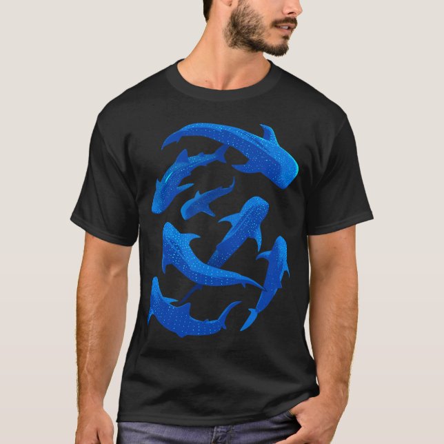T-shirt Motif Requin Baleine (Devant)