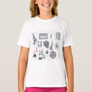 T-shirt Motif scientifique en chimie scientifique