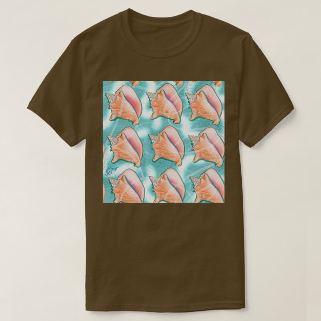 T-shirt Motif Shell (Design devant)