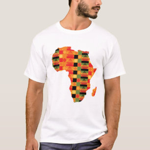 T-shirt Motif textile de style africain Kente