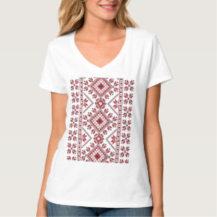T-shirt Motif traditionnel, Motif traditionnel roumain T-S