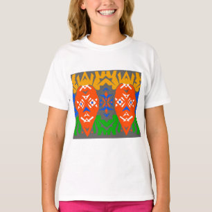 T-shirt Motif Tribal Abstrait