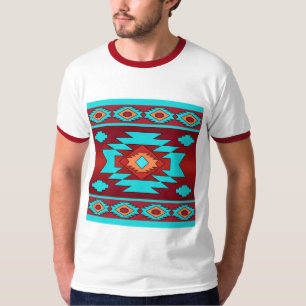 T-shirt Motif tribal ethnique du sud-ouest.