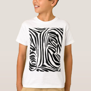 T-shirt Motif zèbre