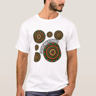 T-shirt Motifs africains traditionnels du Junetmandala