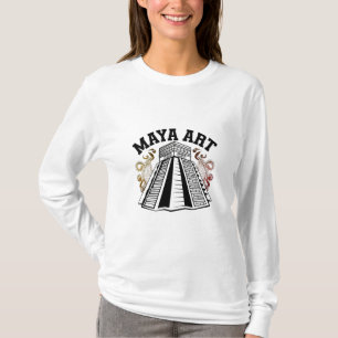 T-shirt Motifs maya : Art intemporel