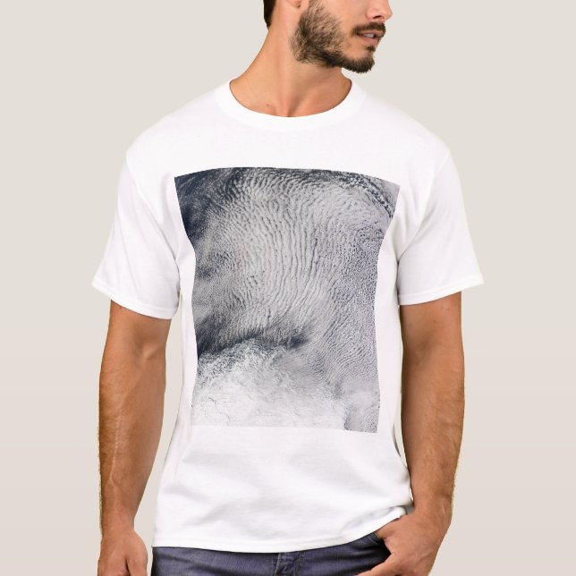 T-shirt Motifs nuageux et glace de mer dans l'Océan Austra (Devant)