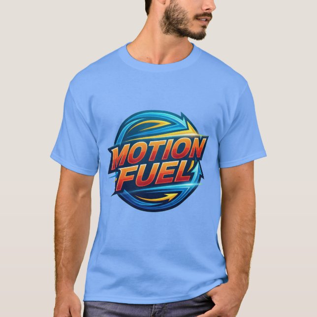 T-shirt Motion Fuel Logo Dynamique (Devant)