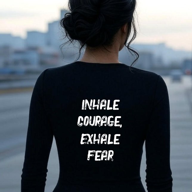 T-Shirt Motivant à Manches Longues (Créateur téléchargé)