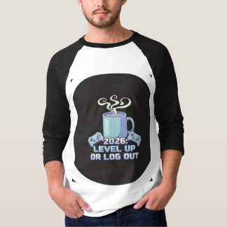 T-Shirt Motivant | Montez de Niveau ou Déconnectez