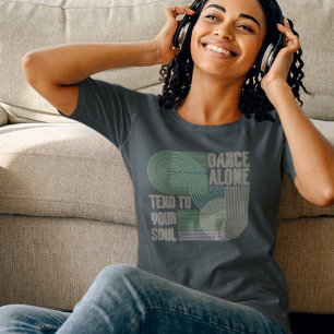 T-shirt Motivation artistique moderne du milieu du siècle