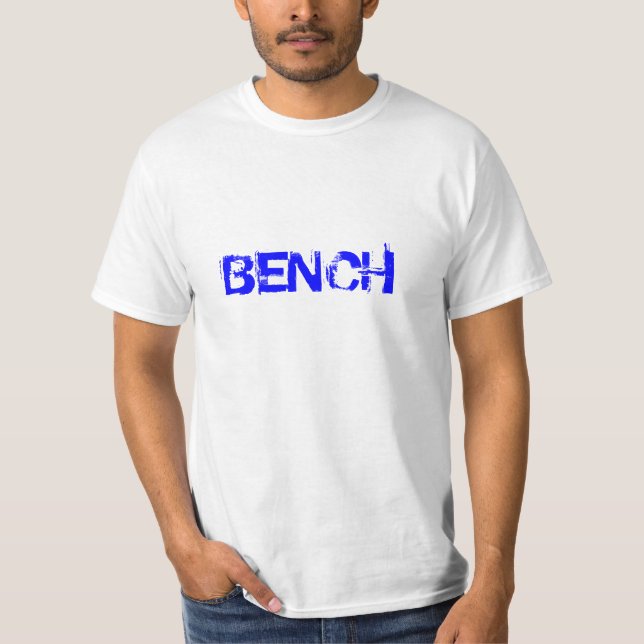 T-shirt Motivation "banc " de gymnase (Devant)